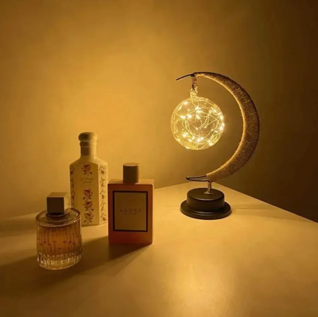 Silbermond LED-Lampe | Harmonische Wohnbeleuchtung