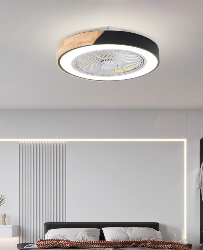 Led Deckenventilator Riccardo | Elegante kombinierte Licht- & Luftlösung