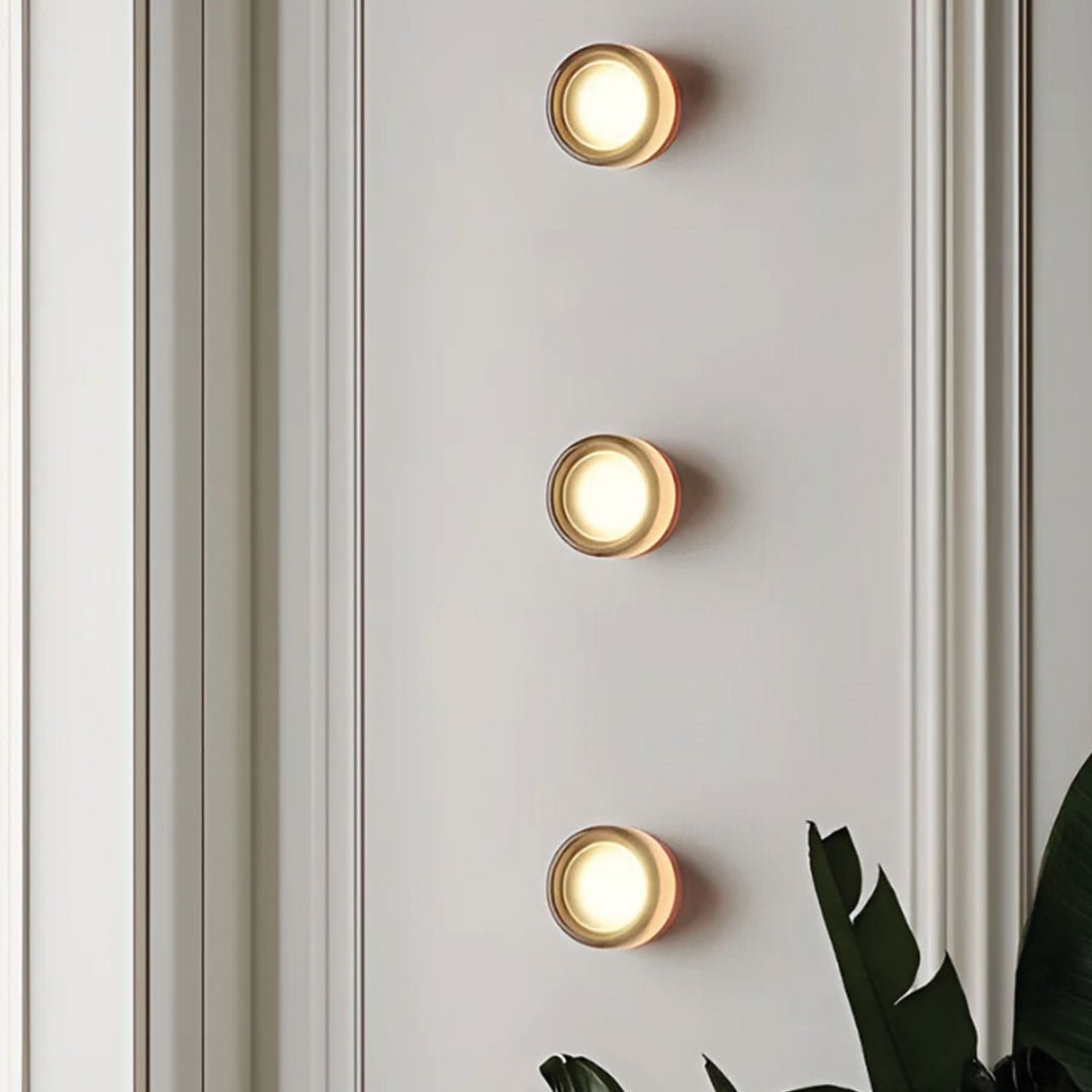 Dimple Aura Wandlampe | Zeitlose Eleganz-Wandleuchte