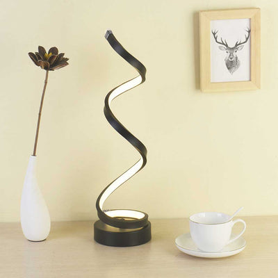 Spiral tischlampe | Moderne spiralen‑design