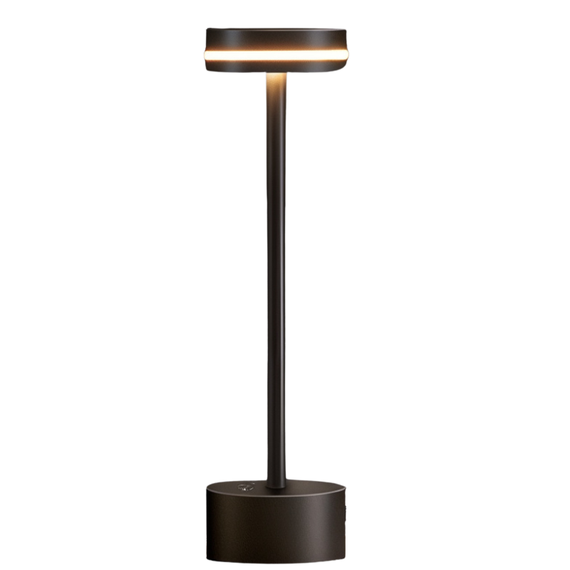 Luxuriöse wiederaufladbare Tischlampe | Moderne batteriebetriebene