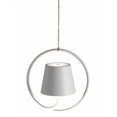 Minimalistische LED Pendelleuchte rund | Höhenverstellbar