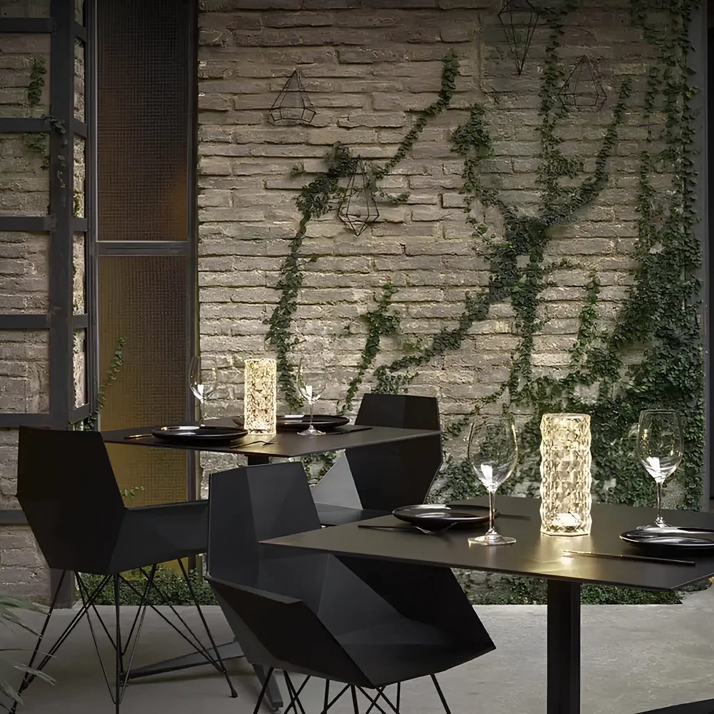 Touch & Glanz Kristalllampe | Elegante LED-Tischleuchte