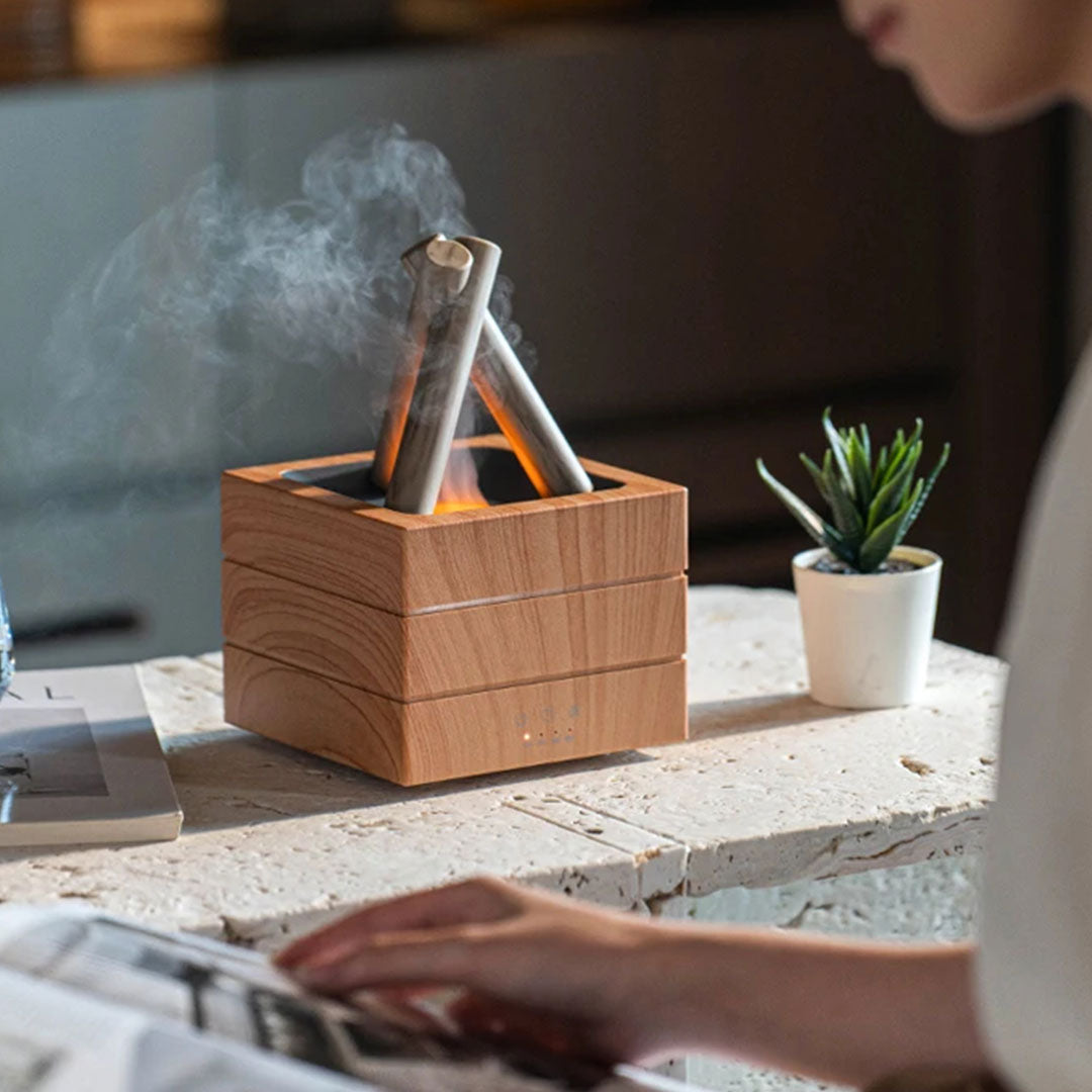 Aroma Diffuser Bonfire | Duftzerstäuber mit Flammeneffekt