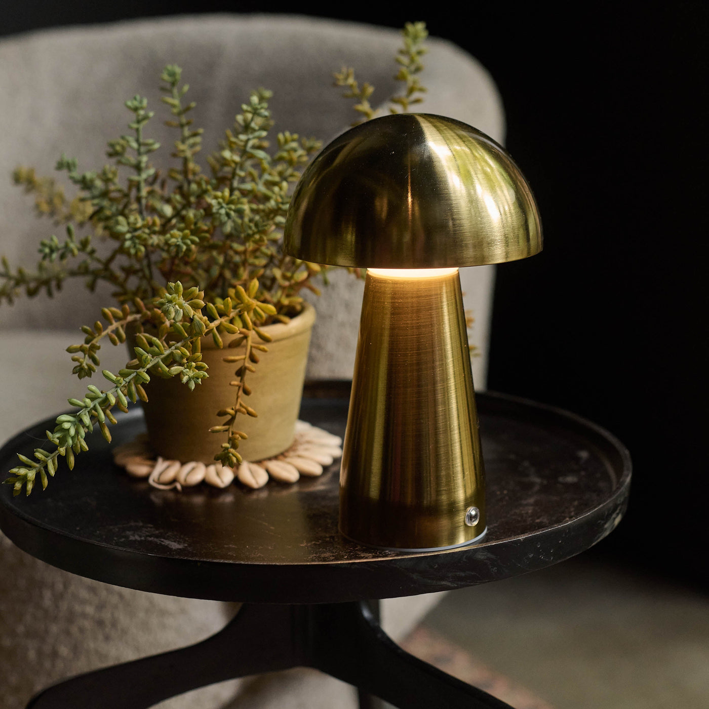 Aurora Touch-Lampe | Touch-Dimmung, kabellos, stilvoll