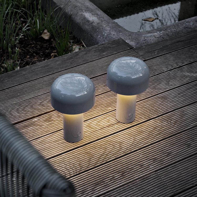 Agari Pilz Tischlampe | Kabelloses Ambientelicht