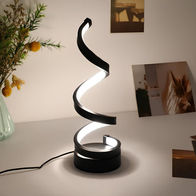 Spiral tischlampe | Moderne spiralen‑design