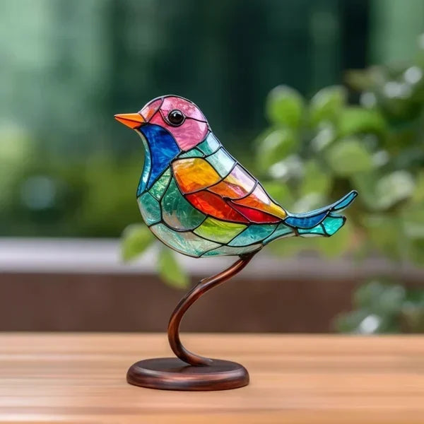 Eleganter Vogel-Skulptur ‘Oryxen’ | Handgefertigtes Deko-Highlight