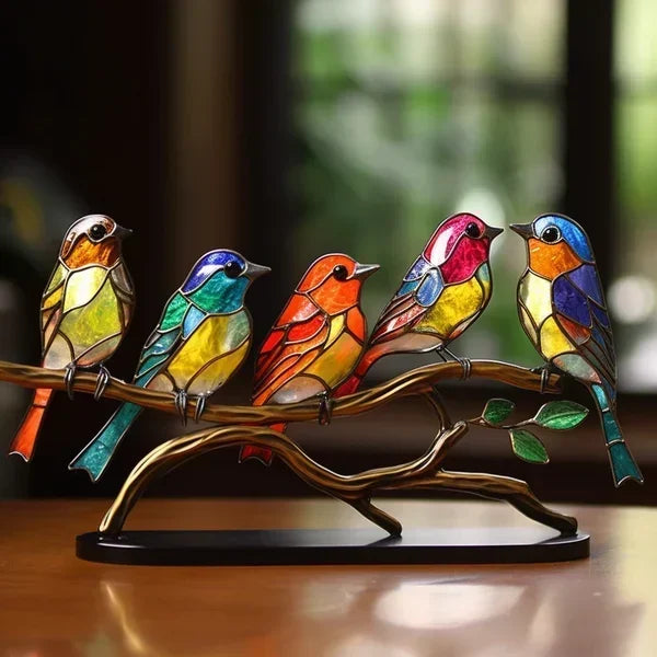 Eleganter Vogel-Skulptur ‘Oryxen’ | Handgefertigtes Deko-Highlight