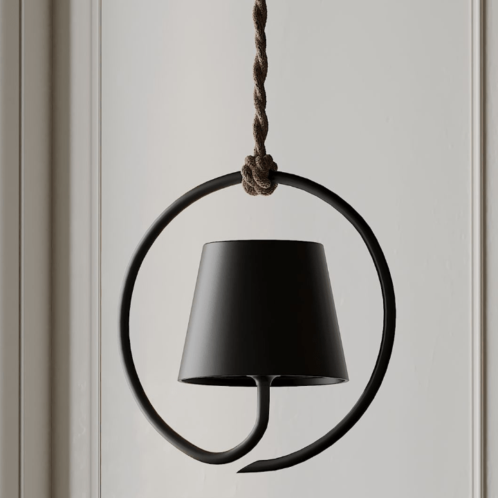 Minimalistische LED Pendelleuchte rund | Höhenverstellbar