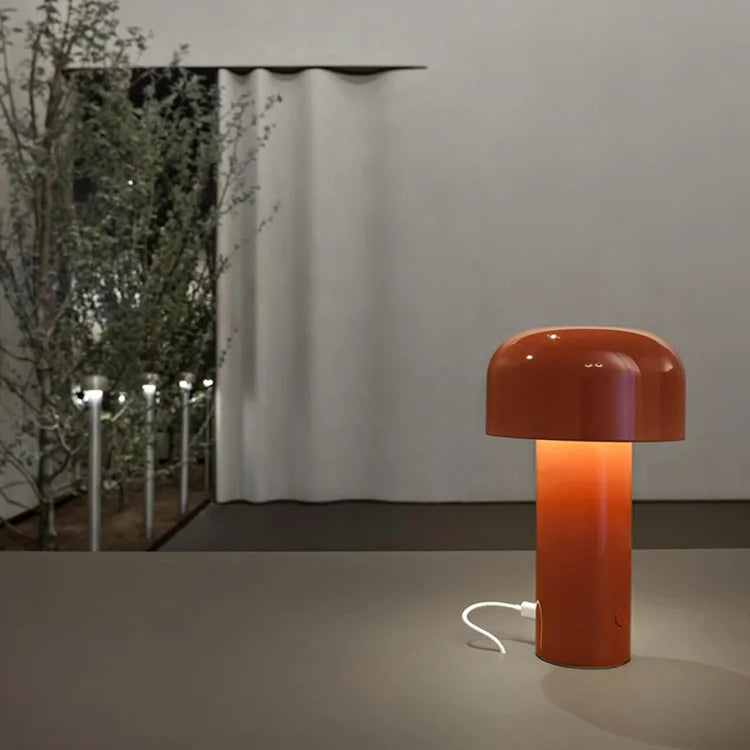 Agari Pilz Tischlampe | Kabelloses Ambientelicht