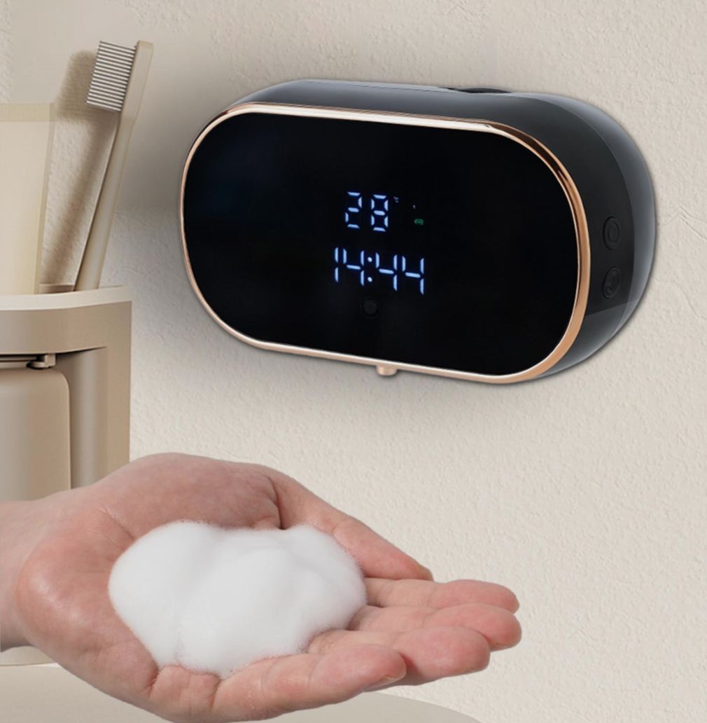 Smart Seifenspender mit Sensor | Kabelloser Schaum-Seifenspender