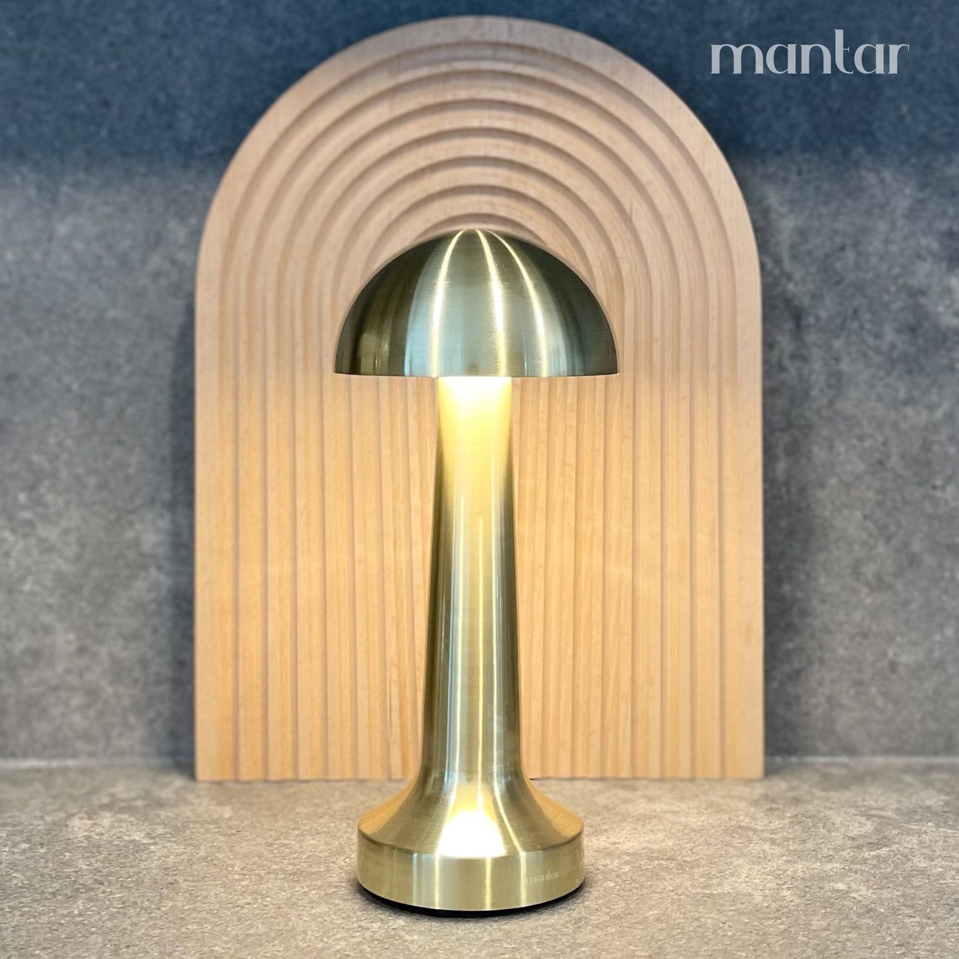 Mantar Tischlampe | Kabellose Ambient-Lampe mit Touch