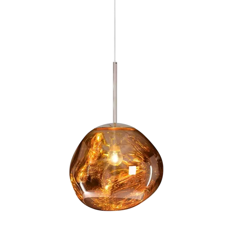 Melt Hanglampe Modern | Elegante Glaspendelleuchte fürs Wohnzimmer