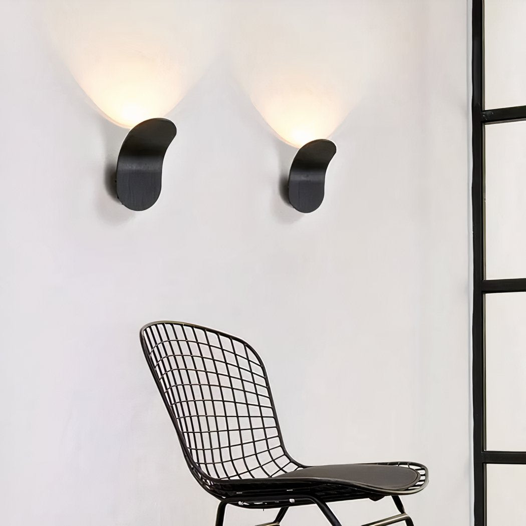 Aluminium Wandleuchte modern | stilvolle Wandlampe
