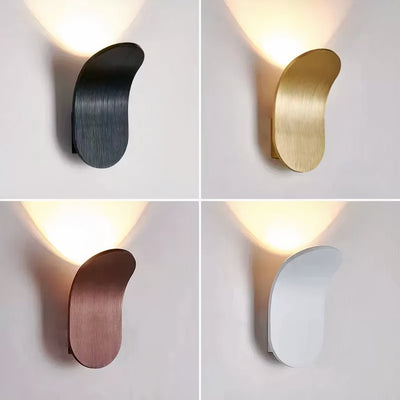 Aluminium Wandleuchte modern | stilvolle Wandlampe