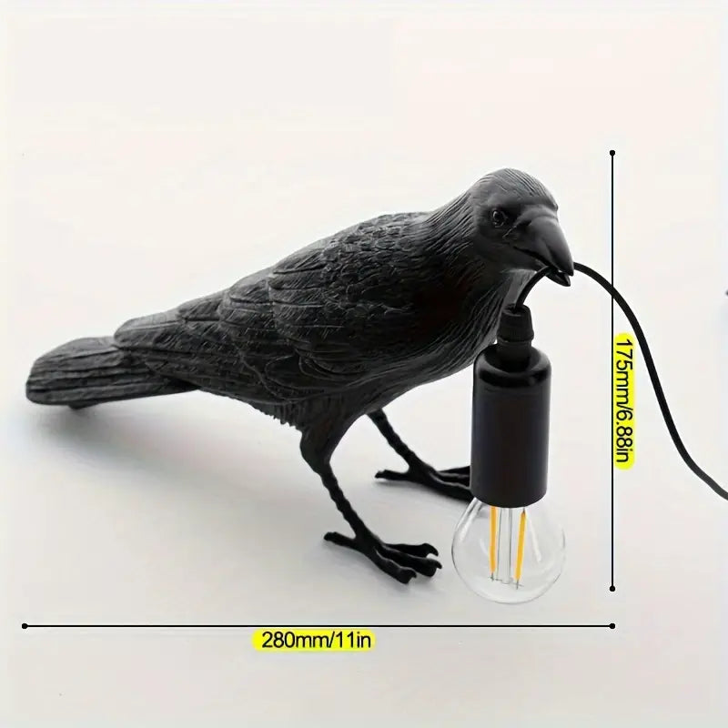 Raven Bird Lampe | Design-Tierleuchte für Ihr Wohnzimmer