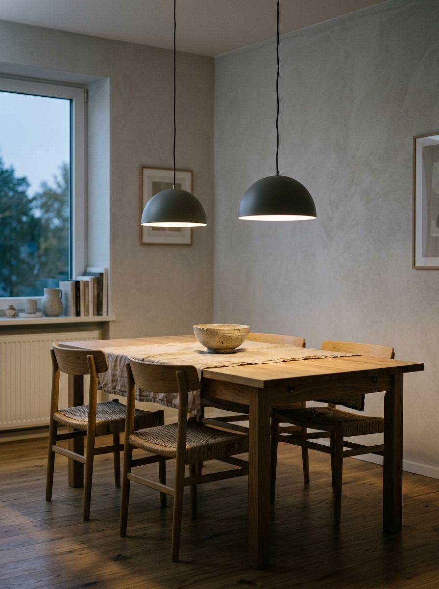 Design über dem Esstisch